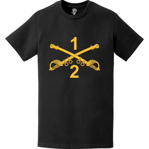 2-1 CAV Regiment Crossed Sabers T-Shirt Tactically Acquired   