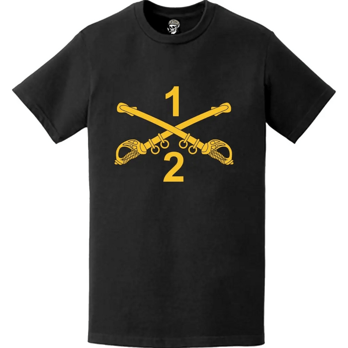 2-1 CAV Regiment Crossed Sabers T-Shirt Tactically Acquired   