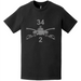 2-34 Armor Regiment Branch Logo Emblem Crest T-Shirt Tactically Acquired   