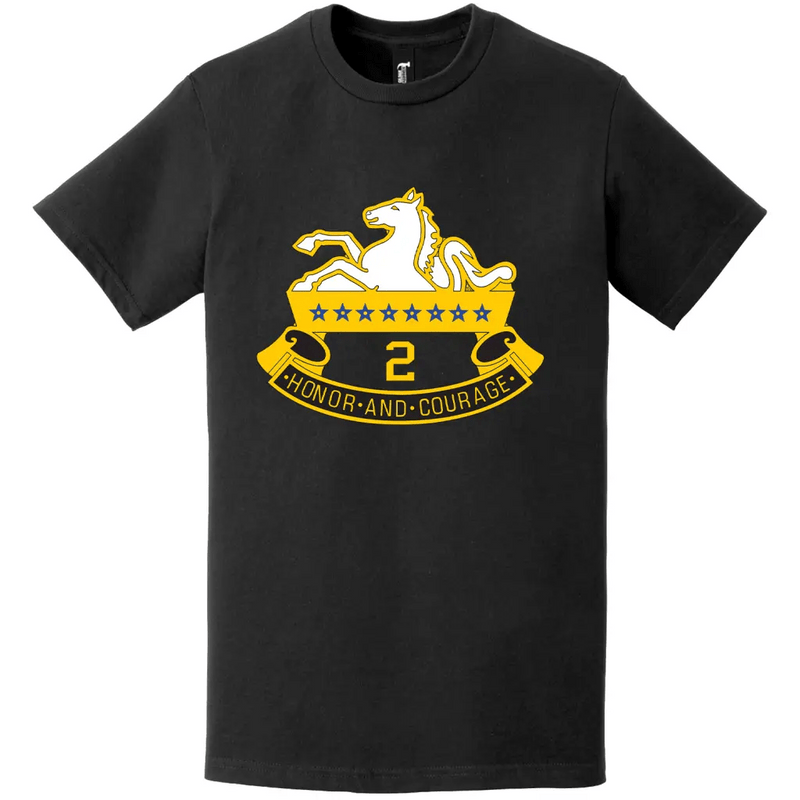 2-8 CAV Regiment Unit Logo Emblem T-Shirt