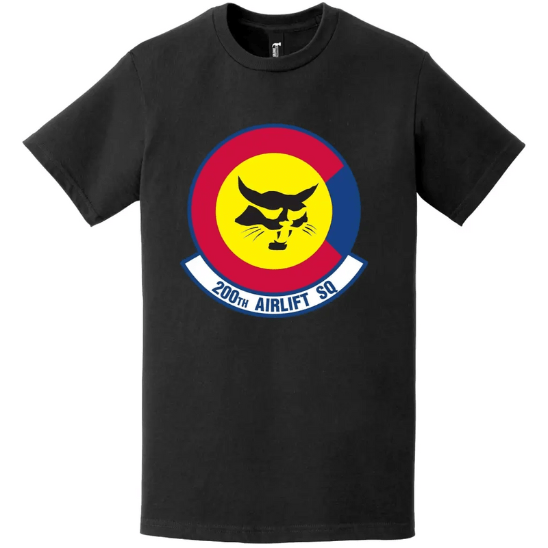 200th Airlift Squadron Logo Emblem T-Shirt