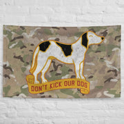 203rd Engineer Battalion Indoor Wall Flag Tactically Acquired   