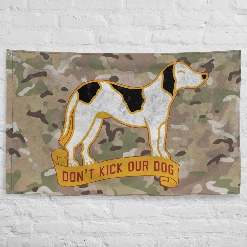 203rd Engineer Battalion Indoor Wall Flag Tactically Acquired   