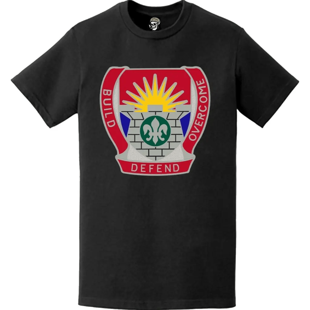 204th Engineer Battalion Logo Emblem T-Shirt Tactically Acquired   