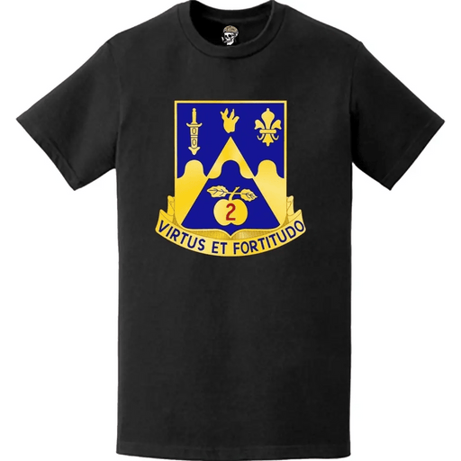 205th Armor Regiment Emblem Logo T-Shirt Tactically Acquired   