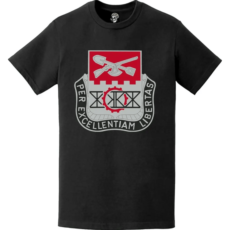 206th Engineer Battalion Logo Emblem T-Shirt