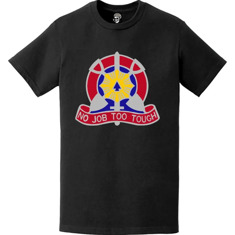 207th Engineer Combat Battalion Logo T-Shirt