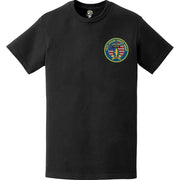 20th SFG Army SF Lightning Tab Crest Left Chest T-Shirt Tactically Acquired   