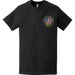 20th SFG Patriotic American Flag Circle Crest Left Chest T-Shirt Tactically Acquired   