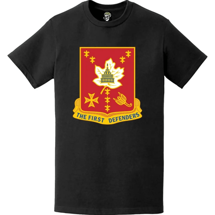 213th Air Defense Artillery Regiment Emblem Logo T-Shirt Tactically Acquired   