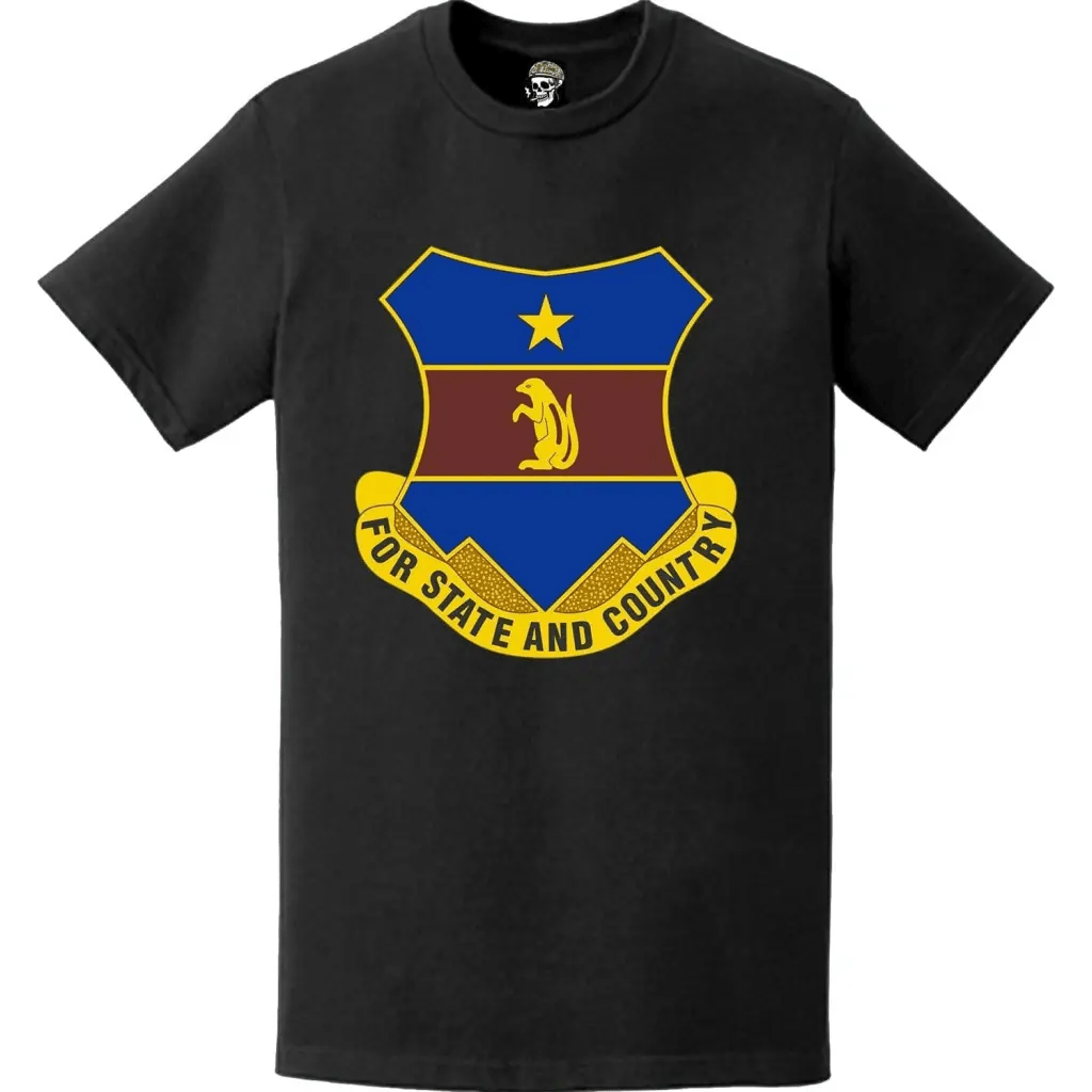 216th Air Defense Artillery Regiment Emblem Logo T-Shirt Tactically Acquired   