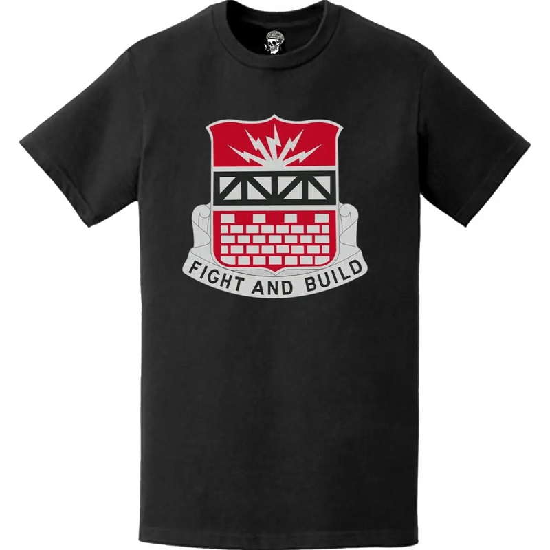 216th Engineer Battalion Logo Emblem T-Shirt