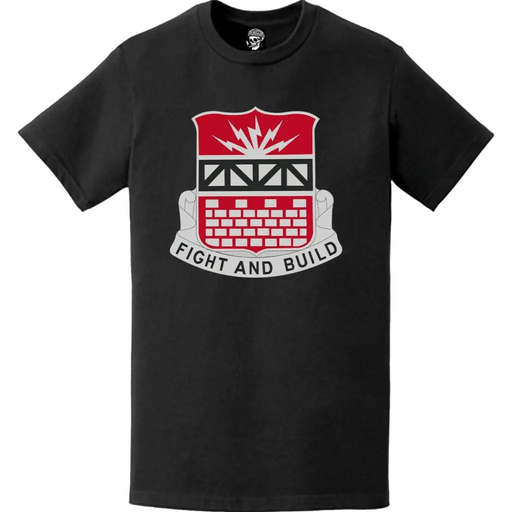 216th Engineer Battalion Logo Emblem T-Shirt Tactically Acquired   