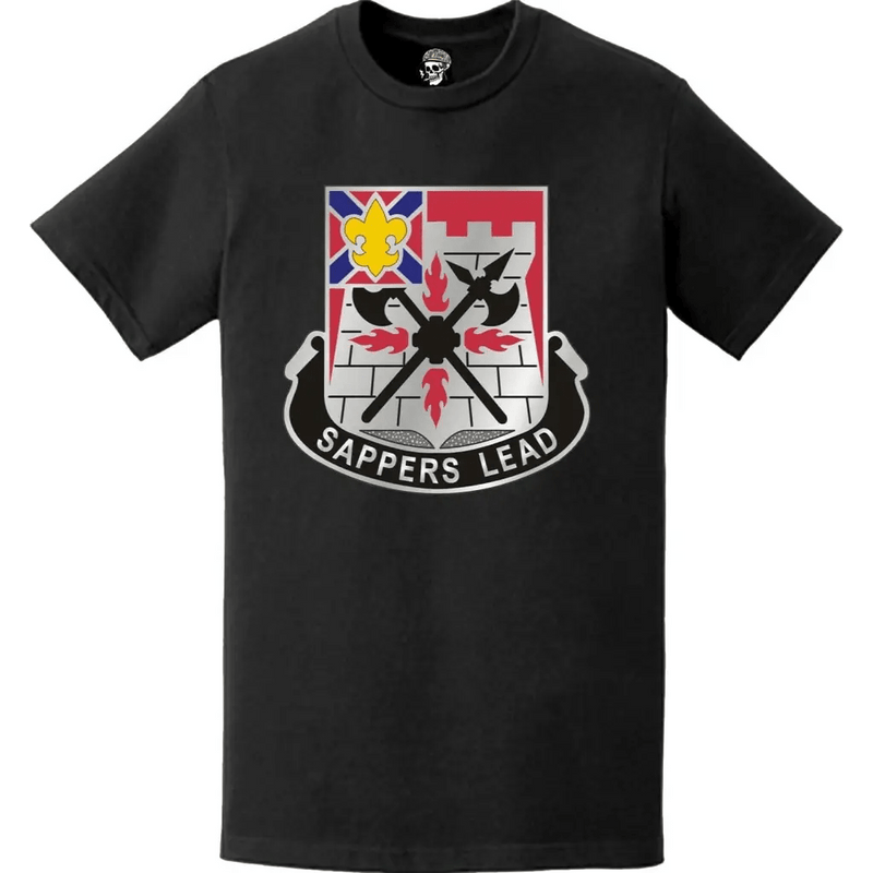 229th Engineer Battalion Logo Emblem T-Shirt