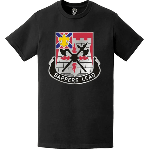 229th Engineer Battalion Logo Emblem T-Shirt Tactically Acquired   