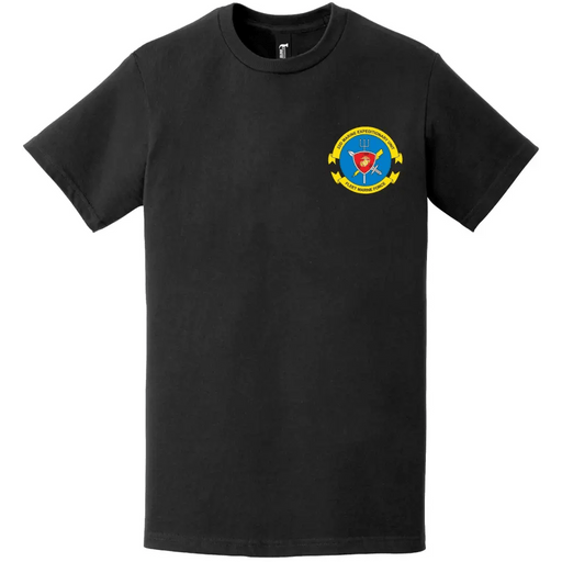 22nd Marine Expeditionary Unit (22nd MEU) Left Chest Logo Emblem T-Shirt Tactically Acquired   