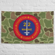 22nd Marine Regiment Frogskin Camo Flag Tactically Acquired   