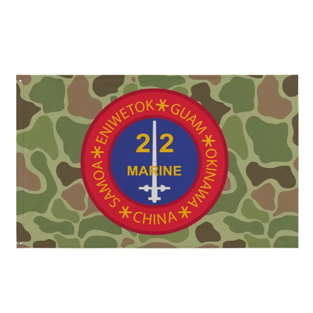 22nd Marine Regiment Frogskin Camo Flag Tactically Acquired Default Title  