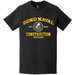 22nd Naval Construction Battalion (22nd NCB) WW2 Legacy T-Shirt Tactically Acquired   