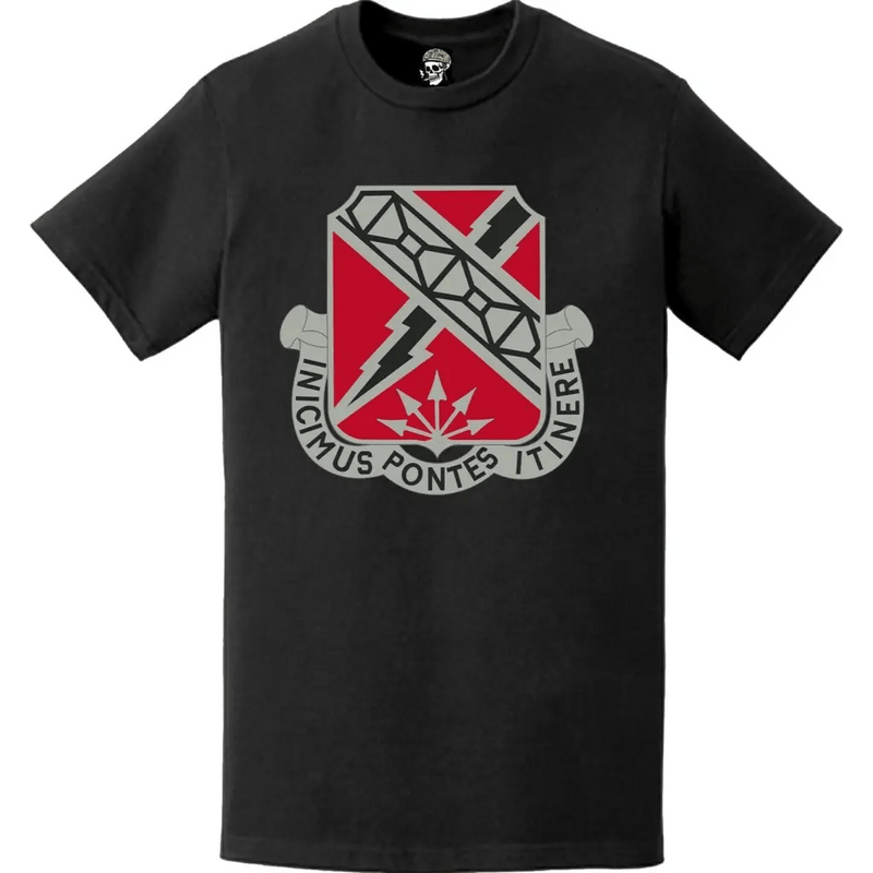 230th Engineer Battalion Logo Emblem T-Shirt