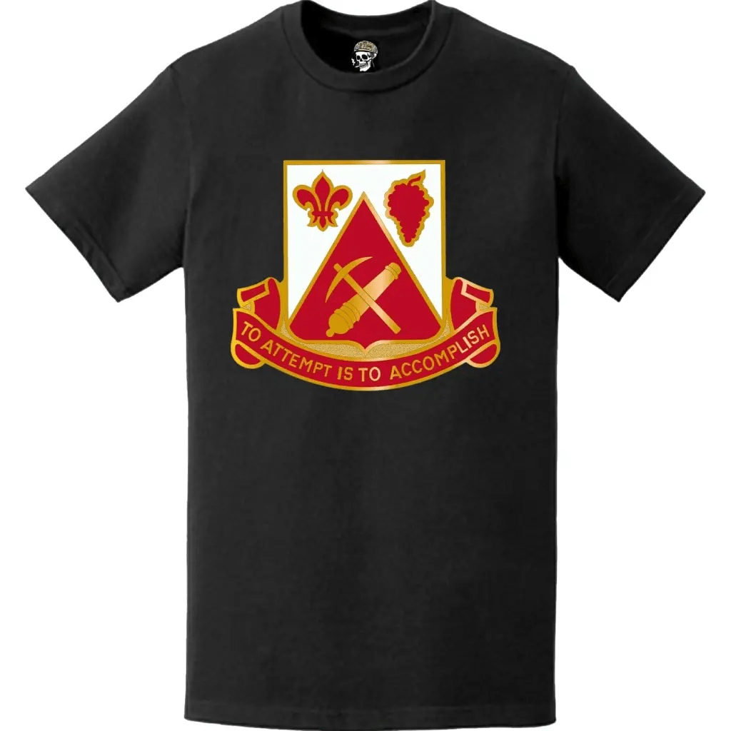 231st Engineer Battalion Logo Emblem T-Shirt Tactically Acquired   