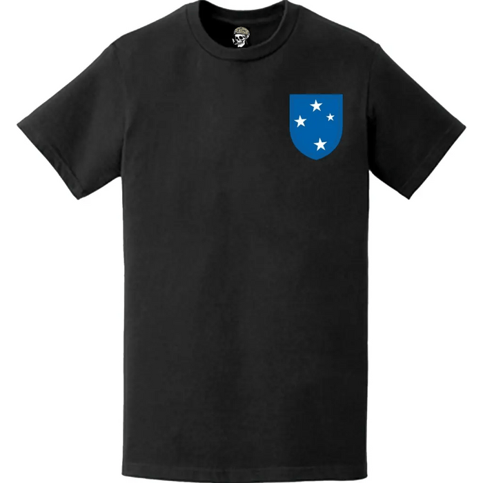 23rd Infantry Division (23rd ID) SSI Logo Left Chest T-Shirt Tactically Acquired   