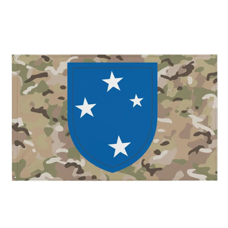 23rd Infantry Division 'Americal' SSI OCP Camo Indoor Wall Flag
