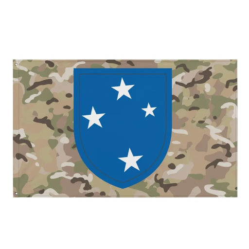 23rd Infantry Division 'Americal' SSI OCP Camo Indoor Wall Flag Tactically Acquired Default Title  