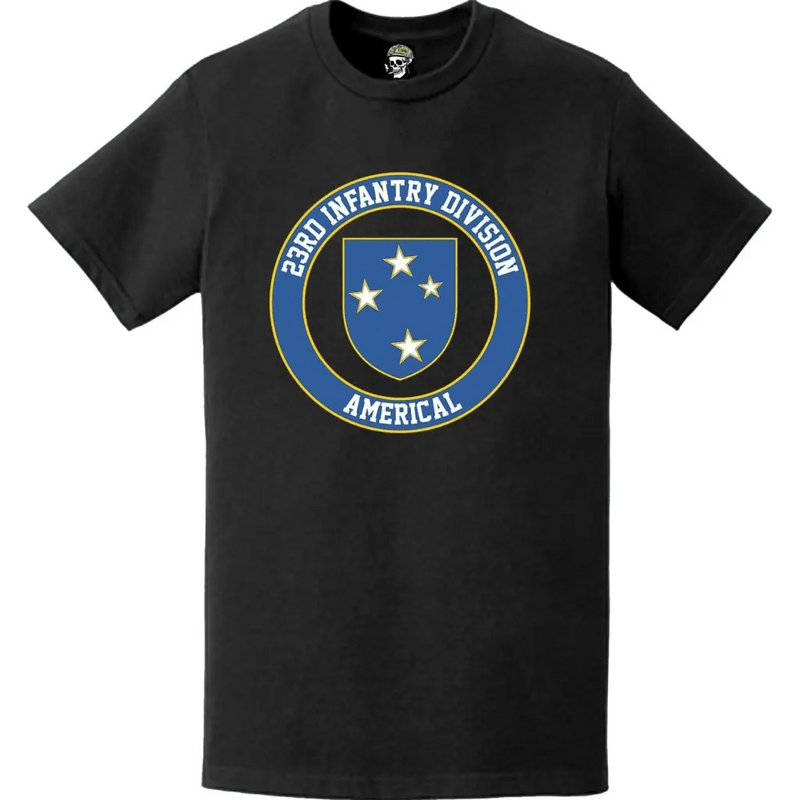 23rd Infantry Division (23rd ID) "Americal" Crest T-Shirt