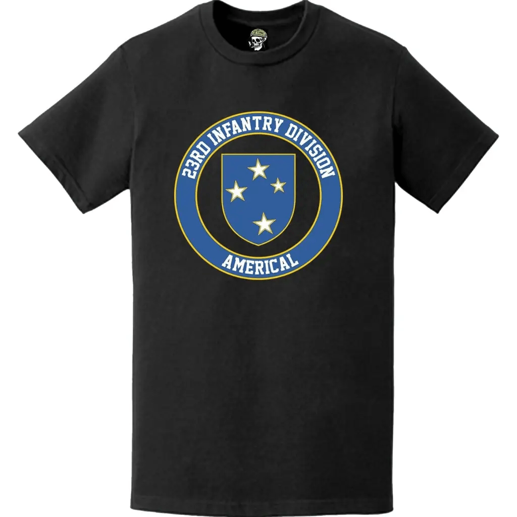 23rd Infantry Division (23rd ID) "Americal" Crest T-Shirt Tactically Acquired   