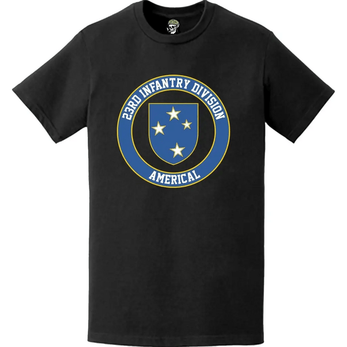 23rd Infantry Division (23rd ID) "Americal" Crest T-Shirt Tactically Acquired   