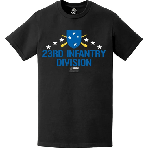 23rd Infantry Division (23rd ID) Crossed Infantry Rifles T-Shirt Tactically Acquired   