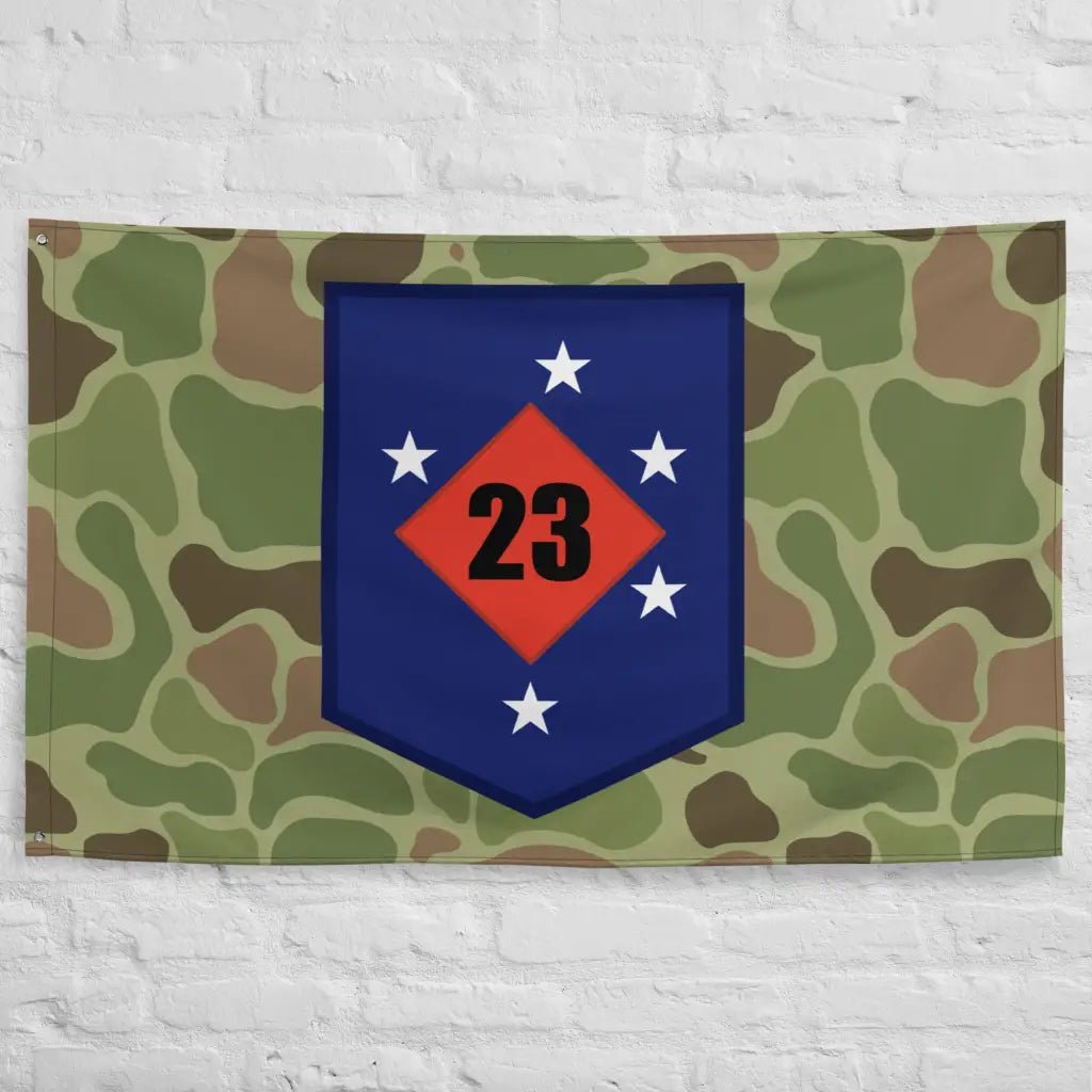 23rd Marine Regiment Frogskin Camo Flag Tactically Acquired   