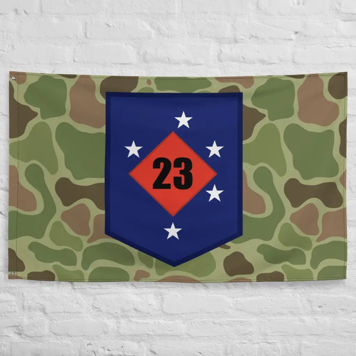 23rd Marine Regiment Frogskin Camo Flag Tactically Acquired   