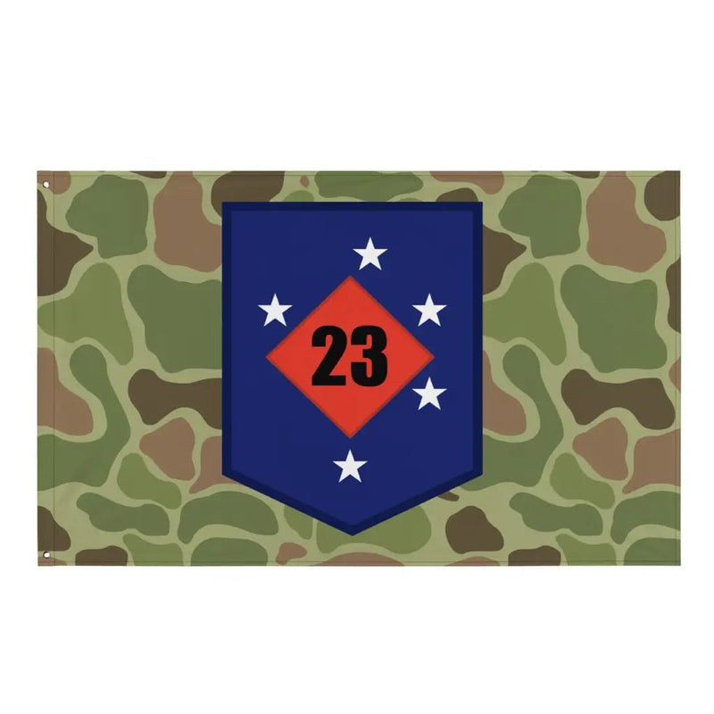 23rd Marine Regiment Frogskin Camo Flag