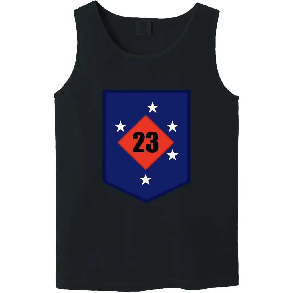 23rd Marine Regiment Unit Logo Emblem Tank Top Tactically Acquired   