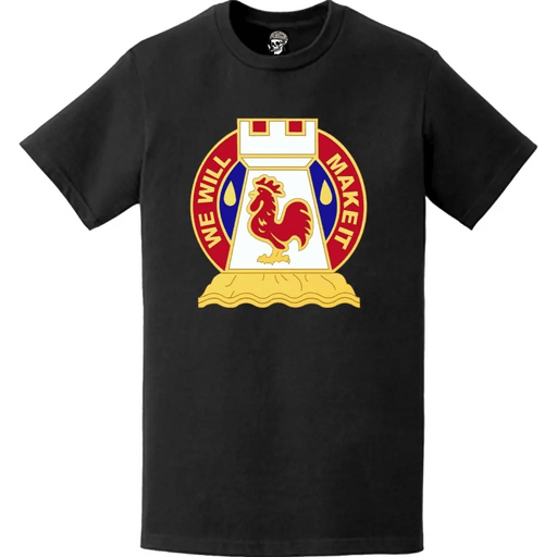243rd Engineer Battalion Logo Emblem T-Shirt Tactically Acquired   