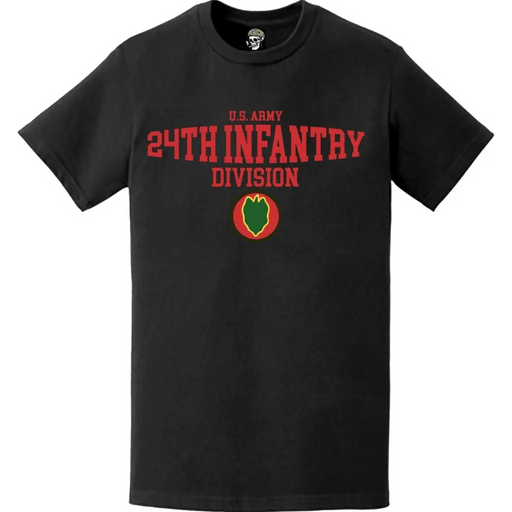 24th Infantry Division Bulge Design T-Shirt Tactically Acquired   