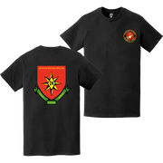 24th Marine Regiment Double-Sided EGA Logo T-Shirt Tactically Acquired   