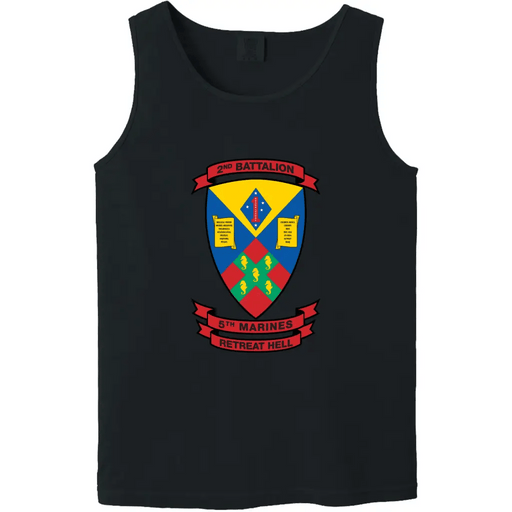 2/5 Marines Unit Logo Emblem Tank Top Tactically Acquired   