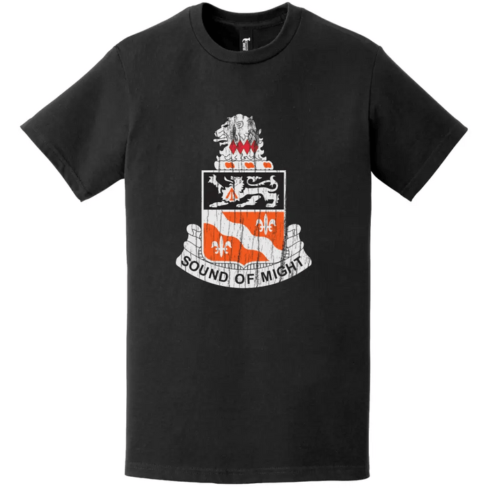 250th Signal Battalion Distressed DUI Logo Emblem T-Shirt Tactically Acquired   