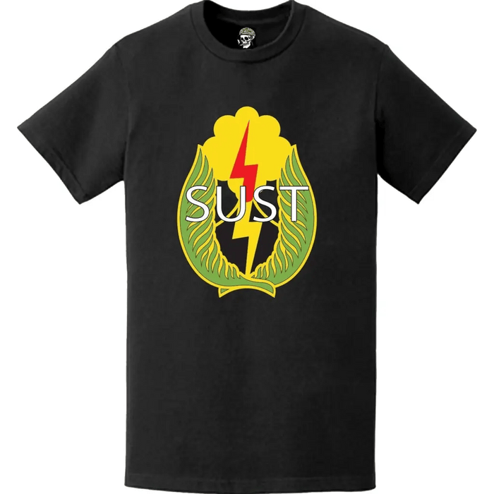 25th ID Sust BDE (25th DSB) Left Chest T-Shirt Tactically Acquired   