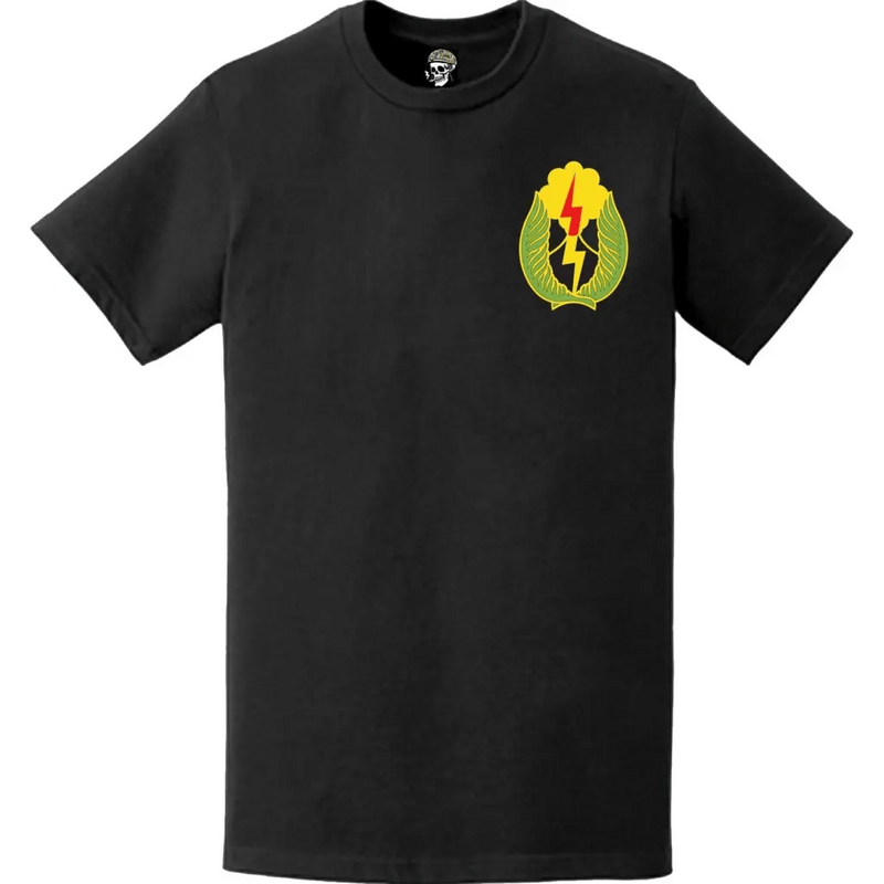 25th Infantry Division (25th ID) DUI Logo Left Chest T-Shirt