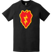 25th Infantry Division (25th ID) SSI Logo Emblem T-Shirt Tactically Acquired   