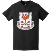 25th Signal Battalion Distressed DUI Logo Emblem T-Shirt Tactically Acquired   