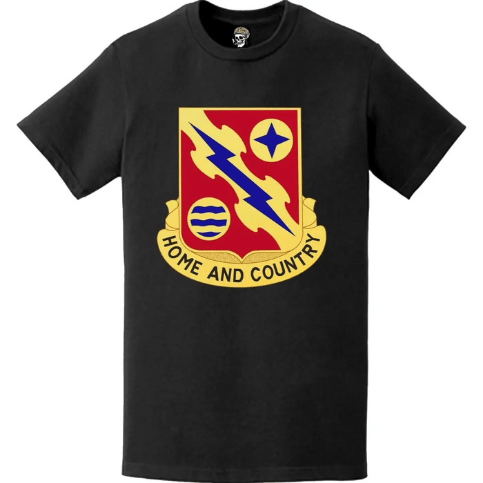 265th Air Defense Artillery Regiment Emblem Logo T-Shirt Tactically Acquired   