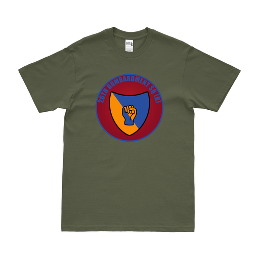 26th Bombardment Squadron WW2 T-Shirt Tactically Acquired Military Green Clean Small