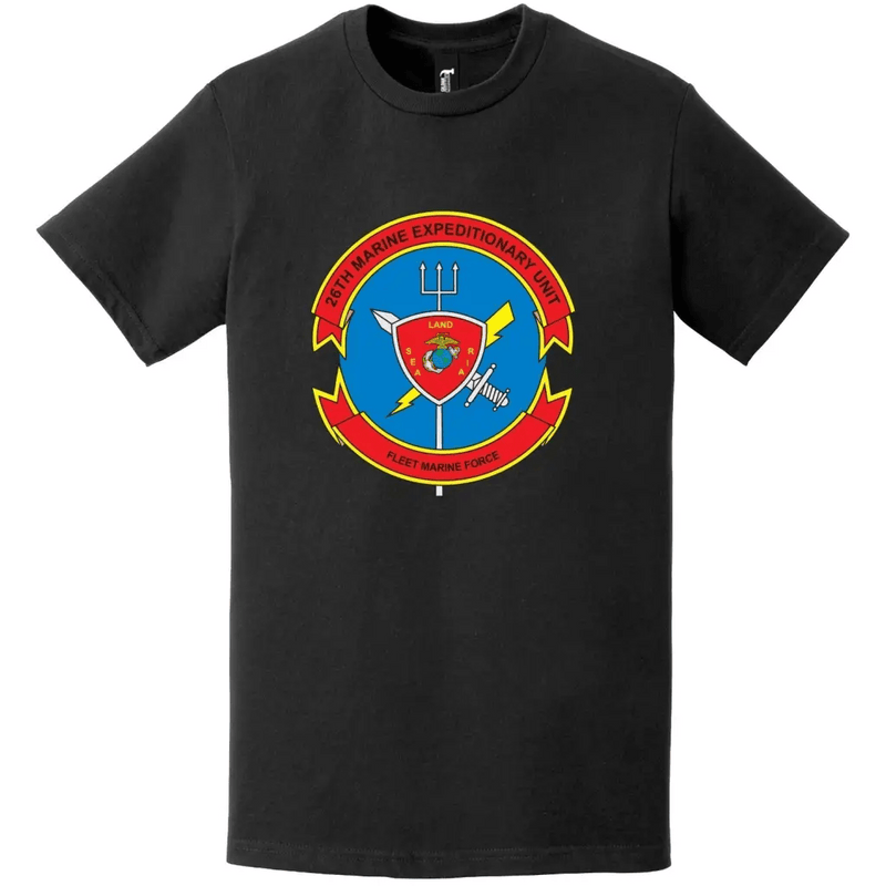 26th Marine Expeditionary Unit (26th MEU) Logo Emblem T-Shirt
