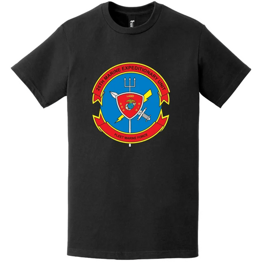 26th Marine Expeditionary Unit (26th MEU) Logo Emblem T-Shirt Tactically Acquired   