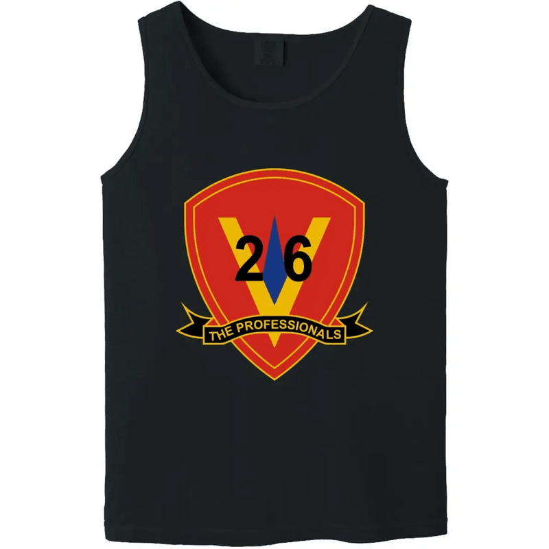 26th Marine Regiment Unit Logo Emblem Tank Top
